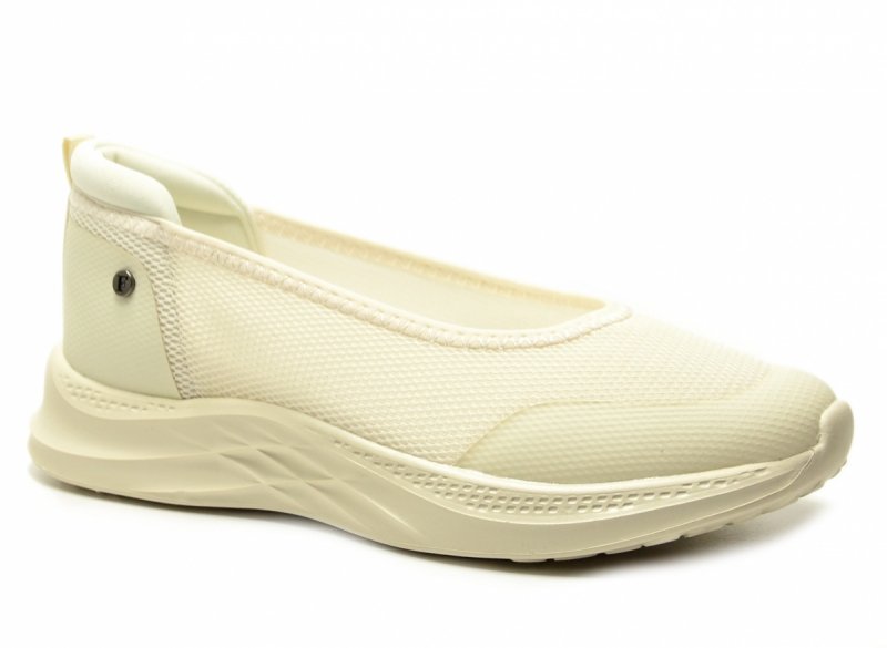 Baleriny sportowe beż 41 półbuty FILIPPO 7599 kremowe beżowe