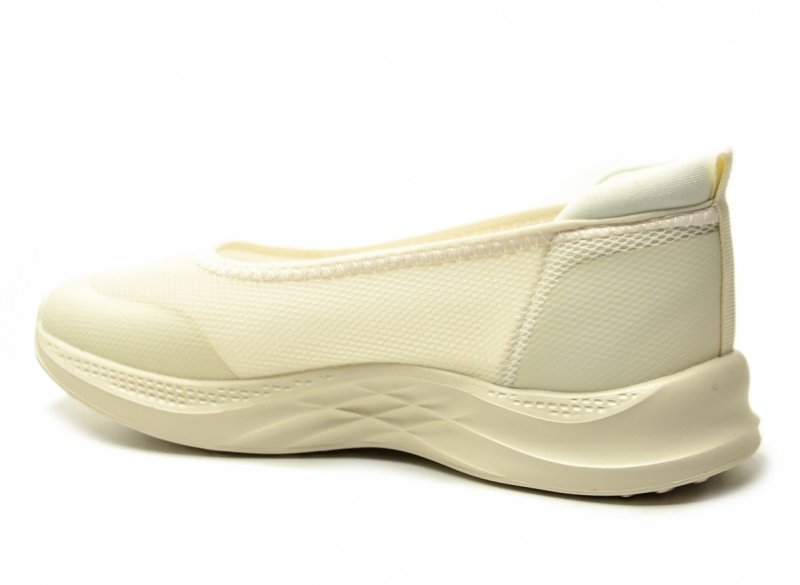 Baleriny sportowe beż 36 półbuty FILIPPO 7599 kremowe beżowe