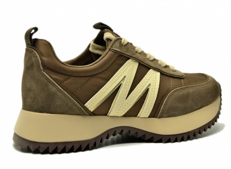 Sneakersy brązowe 40 skóra VINCEZA 41521 skórzane czekolada