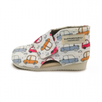      Ultralekkie Kapcie dla dzieci Slippers Family Cars