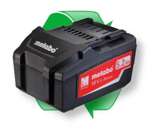 regeneracja akumulatora li-ion metabo 18V 4Ah , metabo 18V 5.2Ah