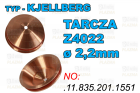 TARCZA- Z4022 - ø 2,2mm - .11.835.201.1551