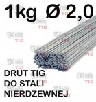 DRUT TIG DO STALI NIERDZEWNEJ Ø 2,0 mm 