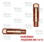 KONCÓWKA PRĄDOWA MB15 Ø 0,8 mm 