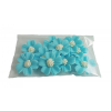Kwiatki cukrowe na tort NIEZAPOMINAJKA (8x10szt) niebieskie