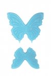 Motylki cukrowe niebieskie komplet 8x14 szt.