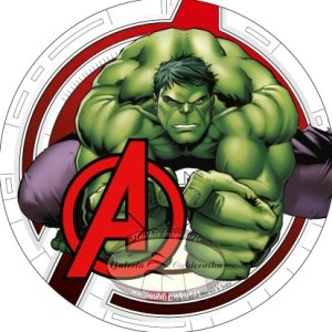 Modecor - opłatek na tort Avengers - Hulk