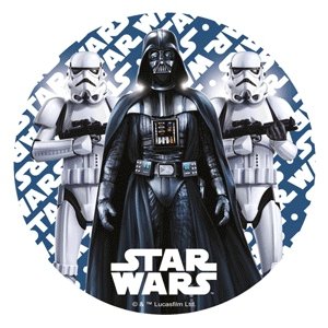 Modecor - opłatek na tort Gwiezdne Wojny Darth Vader