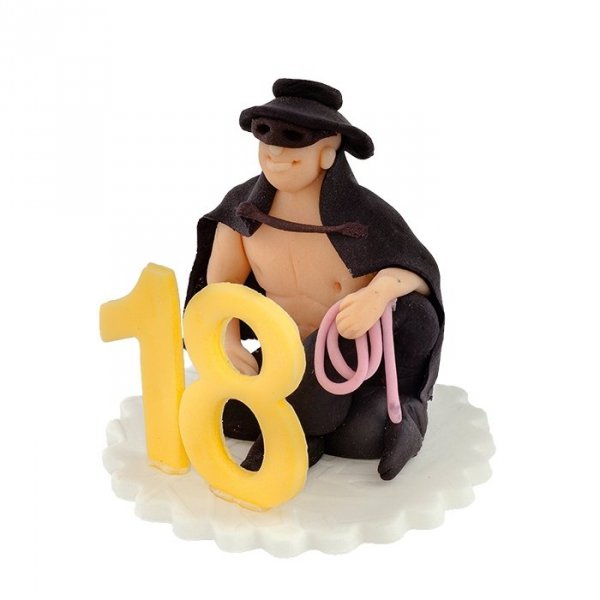 Hokus - ZORRO 18 Boy Dekoracja tortu