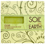 Оливка Натуральное мыло для волос и тела, Soil & Earth, 125г