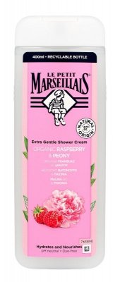 Le Petit Marseillais Żel pod prysznic Bio Malina i Piwonia 400ml 