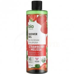 Kremowy żel pod prysznic Truskawka i Melisa, Bio Naturell, 473ml