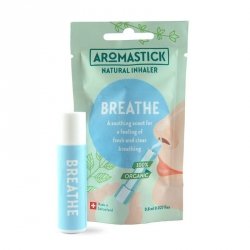 Naturalny inhalator do nosa, BREATHE, uczucie czystego nosa i świeżego oddechu, Aromastick
