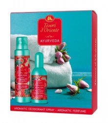 TESORI d`Oriente Zestaw prezentowy Ayurveda (Woda perfumowana 100 ml+ Dezodorant w sprayu 150 ml) 1 op. - 2 szt.