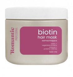 ROMANTIC Maska do włosów Biotin 500 ml