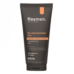 FLOS MEN Żel pod prysznic 3w1 225ml