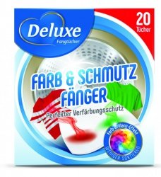 DELUXE Chusteczki chroniące kolor do prania 20 szt.