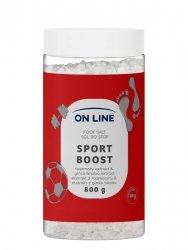 ON LINE Sól do stóp Sport Boost  800 g