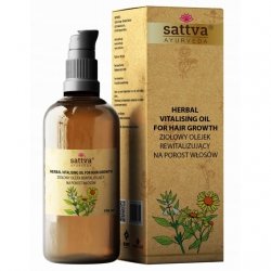 Herbal Revitalizing Oil for Hair Growth, Sattva
