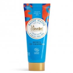 Śródziemnomorski organiczny balsam do rąk - Sekrety skalistych zatoczek, La Corvette, 75ml