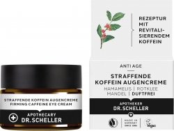 Ujędrniający krem pod oczy Dr. Scheller Augencreme Straffend Koffein, 15 ml