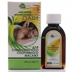 Olej do Stymulującego Masażu Sportowego, 100% Naturalny