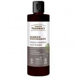 Bambus + Niacynamid Tonik do Twarzy, Green Pharmacy, 200ml