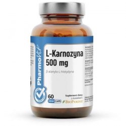 L-Karnozyna (500 mg) Bezglutenowa, Pharmovit, 60 Kapsułek