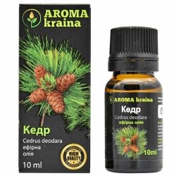 Olejek Eteryczny Cedrowy, Naturalny, AROMA kraina, 10ml