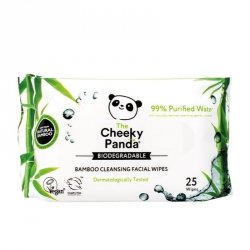 Chusteczki do demakijażu, bezzapachowe, The Cheeky Panda, 25 szt.