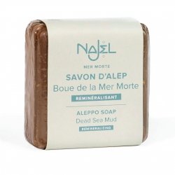 Mydło Aleppo z Błotem z Morza Martwego, Najel, 100g
