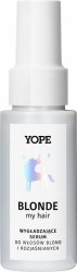 YOPE Blonde My Hair Wygładzające Serum do włosów blond i rozjaśnianych 50ml