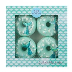 SPA MOMENTS Donut d/kąp. pianka pistac.(ziel)4szt