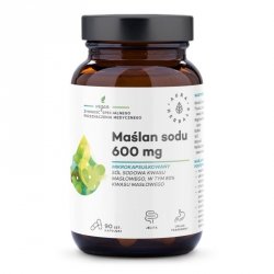 AURA HERBALS Maślan sodu 600 mg  90 kapsułek