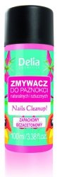 DELIA Zmywacz do paznokci sztucznych i naturalnych zapachowy, bezacetonowy 100 ml