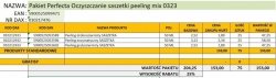 DAX ZESTAW 2025.06 Perfecta Oczyszczanie szasz.