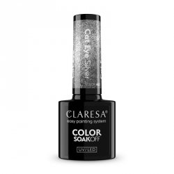 CLARESA Lakier hybrydowy Alchemy Cat Eay Silver 5g