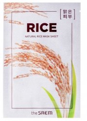 THE SAEM Natural Mask Sheet Maska na tkaninie Rice