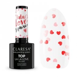 CLARESA Top no wipe La La Love Heart 5ml