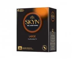 SKYN Prezerw. 36szt Large ultracienkie&