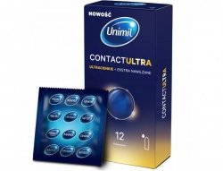 UNIMIL Prezerwatywy Contact Ultra 1op.- 12 szt.