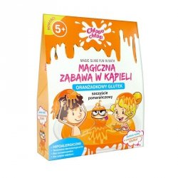 CHLAPU CHLAP Magiczna zabawa w kąpieli ORANŻADKOWY GLUTEK soczyście pomarańczowy 150g