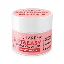 CLARESA Soft&Easy Żel budujący do paznokci Dusty Bloom 12 g