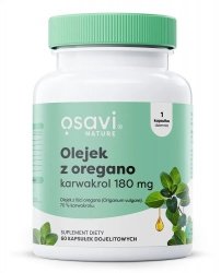 Olejek z Oregano Karwakrol 180 mg – Osavi Nature, 60 kapsułek dojelitowych