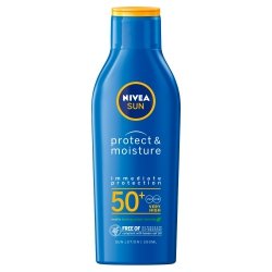NIVEA SUN Protect & Moisture Balsam nawilżający do opalania SPF50+ 200 ml