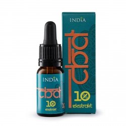 Ekstrakt z Konopi Siewnych 10%, CBD | CBC | CBG | CBDV, India, 10ml