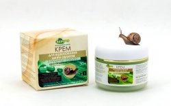 Krem rozjaśniający do twarzy ze śluzem ślimaka, Adverso, 50 ml