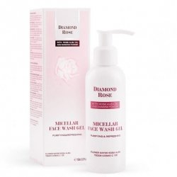Różany Płyn Micelarny do Mycia Twarzy Diamond Rose, 150ml
