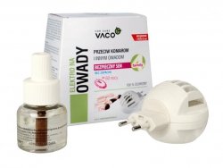 VACO Elektrofumigator przeciw komarom i innym owadom Bezpieczny sen + Płyn 45ml  1op.