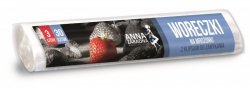 ANNA ZARADNA Woreczki na mrożonki z klipsami do zamykania 3L 1op.-30szt